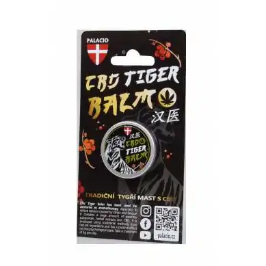 Tiger – Baume du Tigre au CBD & Huiles Essentielles, 15g Palacio