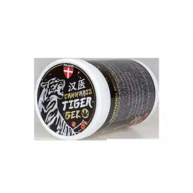 Tiger Gel de Massage au Chanvre - Force du Tigre, 380 ml Palacio