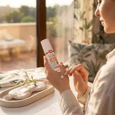 CannaProtect Crème Visage SPF50 au Chanvre & CBD, 50 ml Palacio