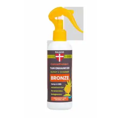 CannaProtect Activateur de Bronzage au Chanvre & CBD, 200 ml Palacio