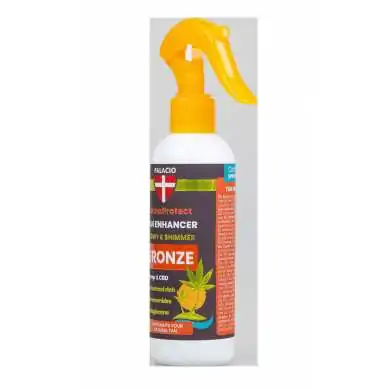 CannaProtect Activateur de Bronzage au Chanvre & CBD, 200 ml Palacio