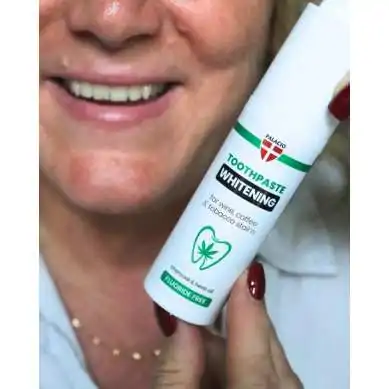 Dentifrice Whitening au Charbon Actif & Huile de Chanvre, 75 g Palacio