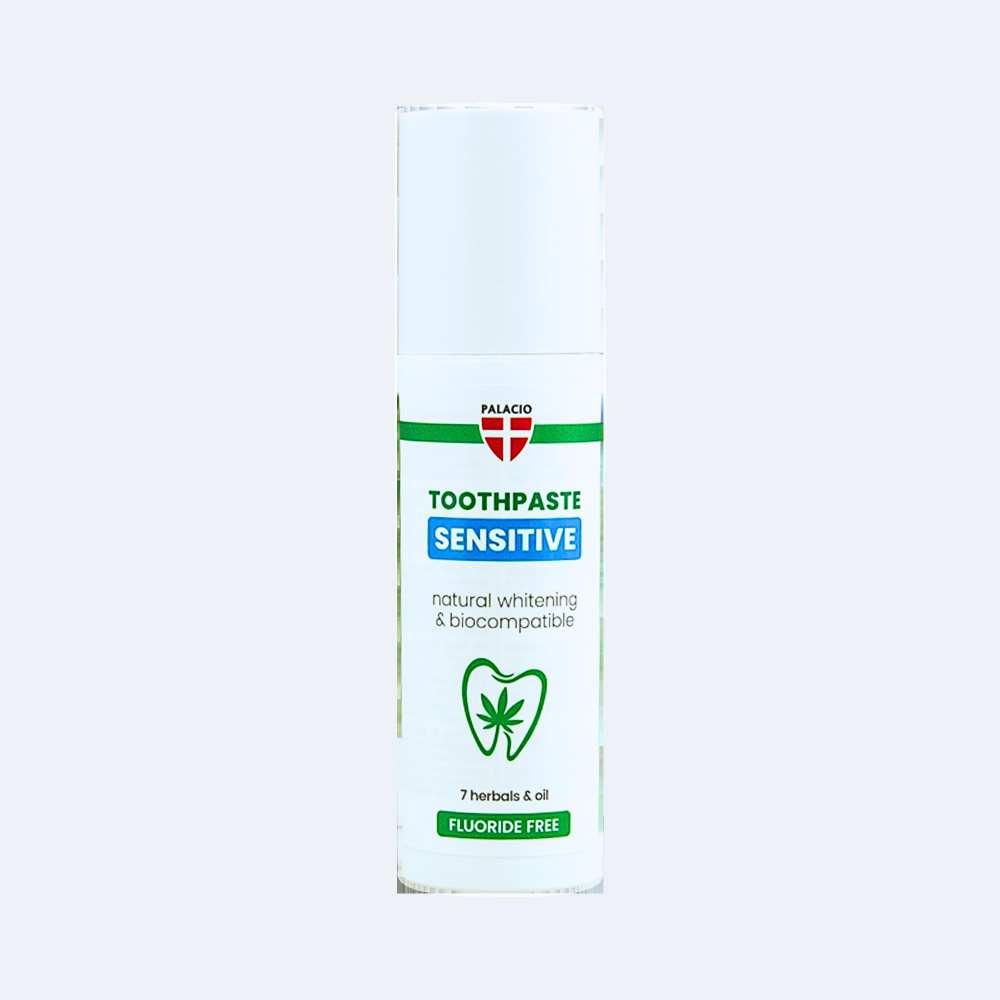 Dentifrice Sensitive à l'Huile de Chanvre & Hydroxyapatite Palacio
