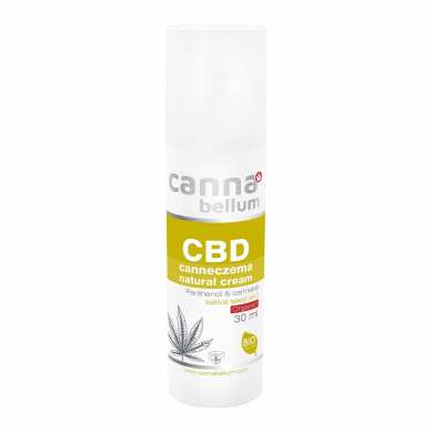 CBD Canneczema – Crème Visage & Cou Apaisante, 30 ml Cannabellum