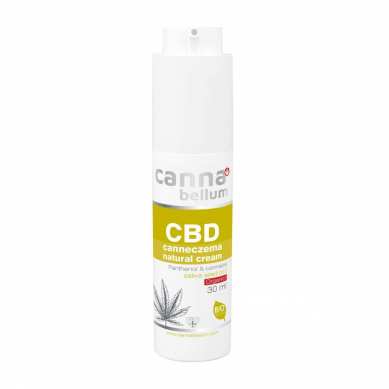 CBD Canneczema – Crème Visage & Cou Apaisante, 30 ml Cannabellum