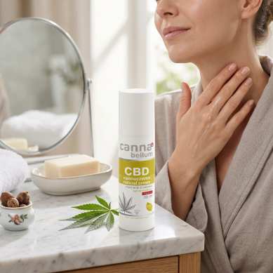 CBD Canneczema – Crème Visage & Cou Apaisante, 30 ml Cannabellum