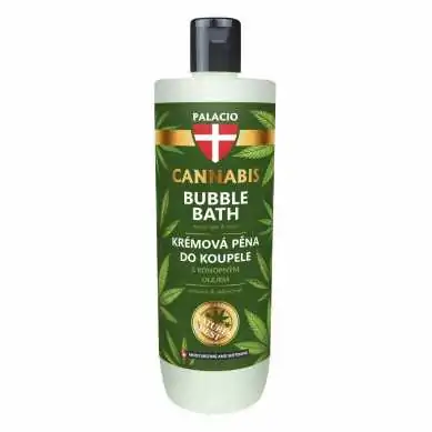 Bain Moussant au Chanvre Cannabis - Détente & Soin, 500 ml Palacio