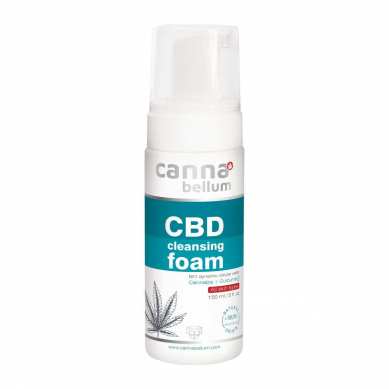 Mousse Nettoyante Visage CBD - Soin Purifiant, 150 ml Cannabellum