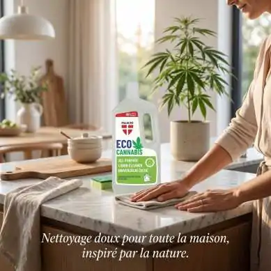 EcoCannabis – Nettoyant Multi-Usages au Chanvre, 1000 ml Palacio