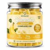 Gummies Complexe CB2 Bonbon Banane 12mg | Novaloa