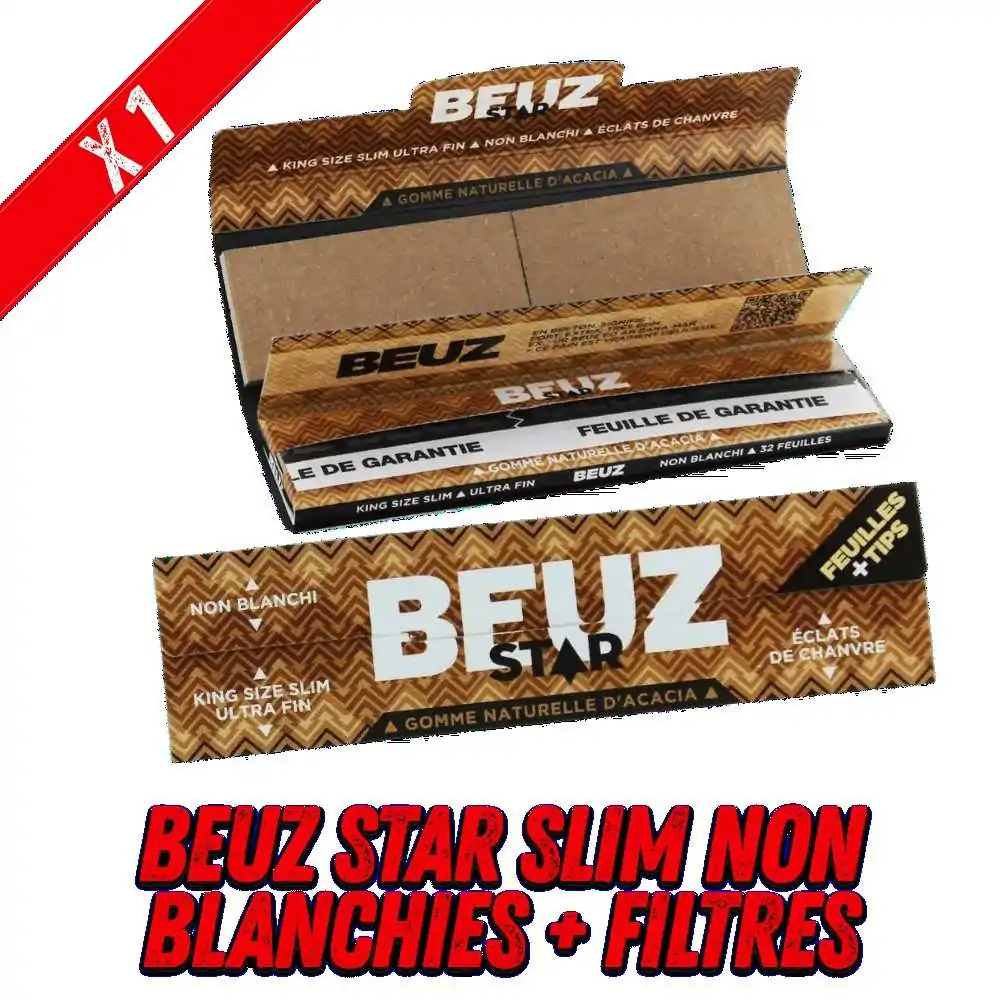Beuz Star Slim Non Blanchies + Filtres