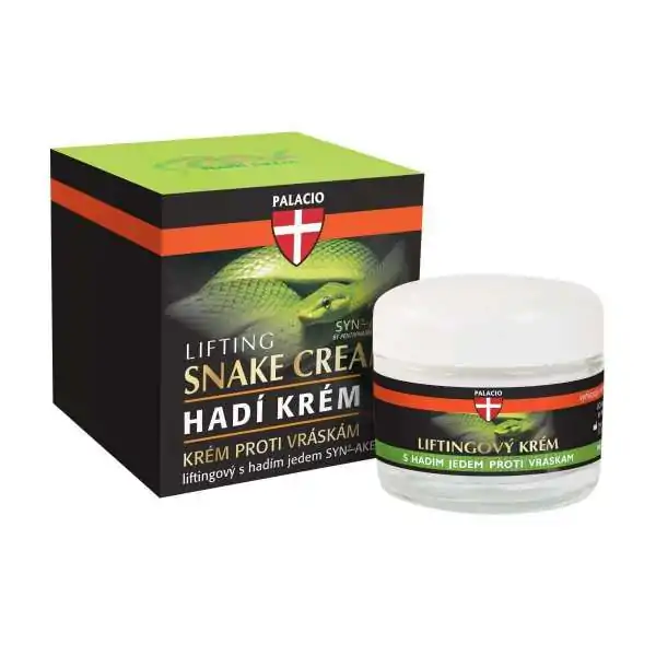 Crème anti-rides au venin...