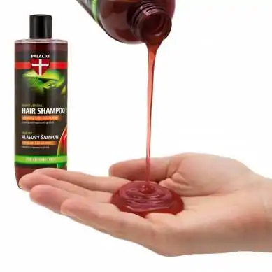 Shampooing au venin de serpent 500 ml, corps & cheveux PALACIO