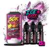 Kit X-BAR 50K Ice City California Dreams + 3 e-liquides 10 ml