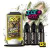 Kit X-BAR 50K Ice City Desert Empire + 3 e-liquides 10 ml