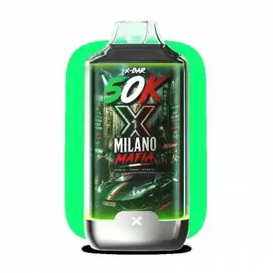 Kit X-BAR 50K Ice City Milano Mafia - Pomme Acidulée Glacée