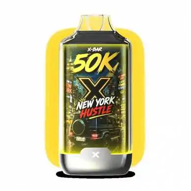 Kit X-BAR 50K Ice City New York Hustle + 3 e-liquides 10 ml