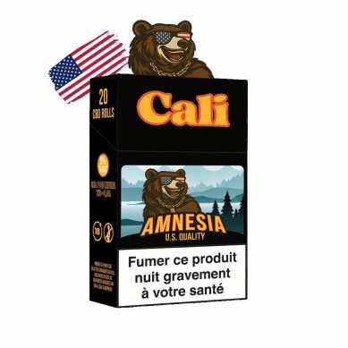 Cigarette CBD Cali U.S. Quality Amnesia, 20 CBD Rolls