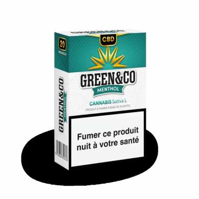 Cigarette CBD Menthol Green&Co