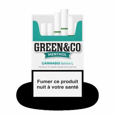 Cigarette CBD Menthol Green&Co
