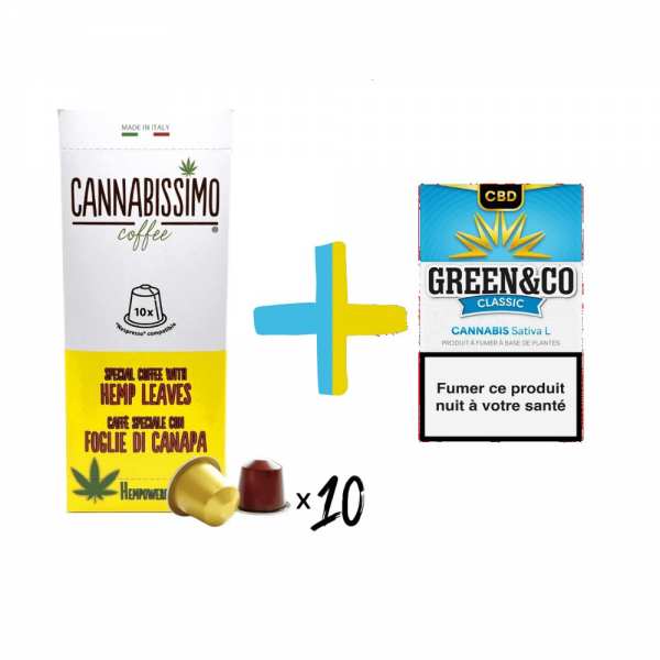 Pack CBD Café & Cigarette -...