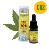 Huile Complexe CB2 20% Full Spectrum | CBD'EAU