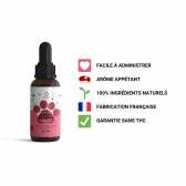 Huile CBD animaux 3% boeuf | NOVALOA