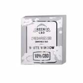 Cartouche e-liquide CBD 10% White Window - 2 pcs | GREENEO
